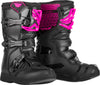 FLY RACING Youth Maverik Boots Pink/Black Sz 01 - Part Number 364-67901