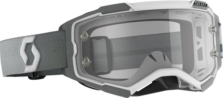 Fury Goggle White/Grey Clear Works Lens