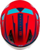 Md 04 Sector Helmet Matte Red/Blue  Xs