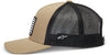 Flag Snapback Hat Sand/Black