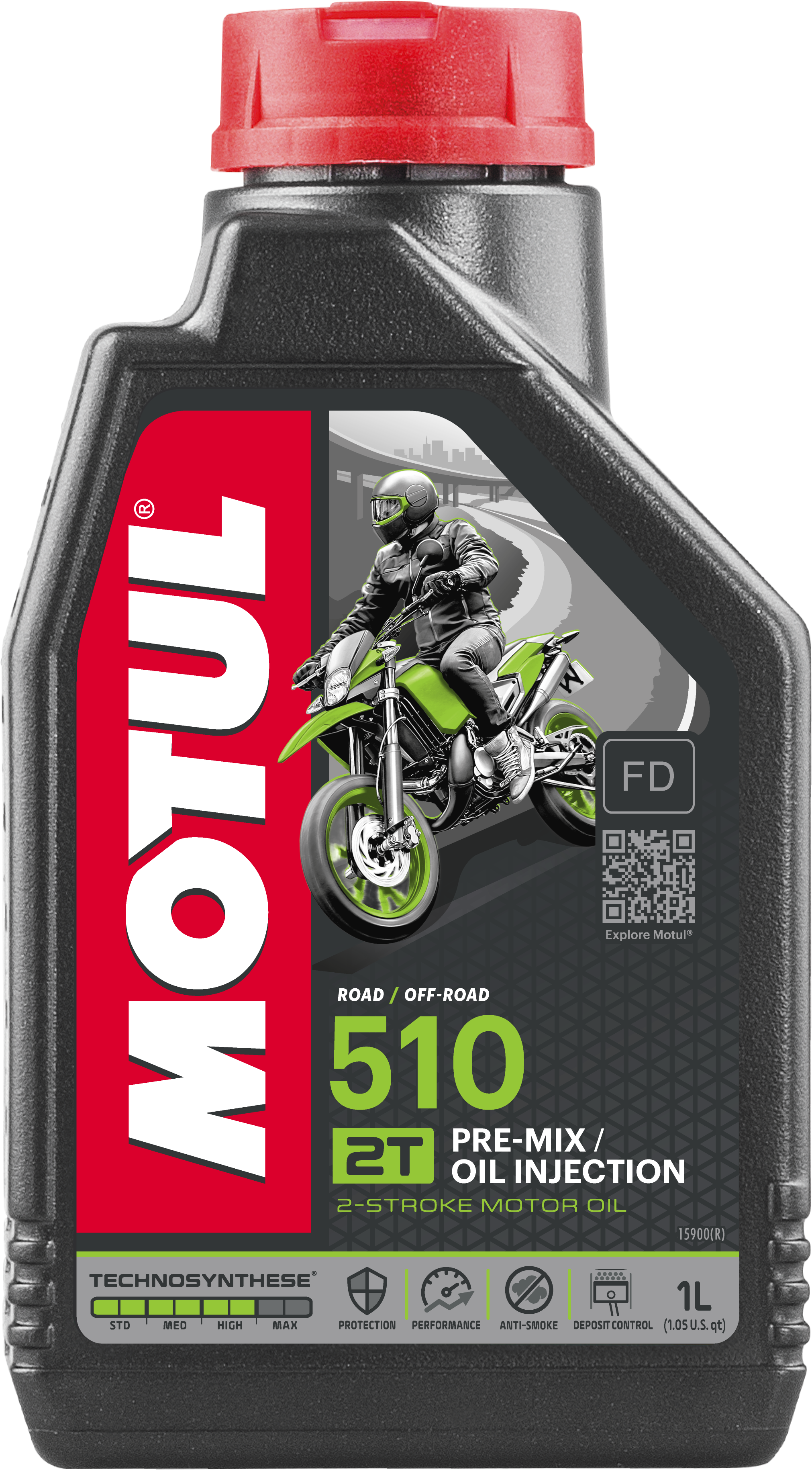 510 Premix Synthetic Blend Oil 2t 1l 12/Case