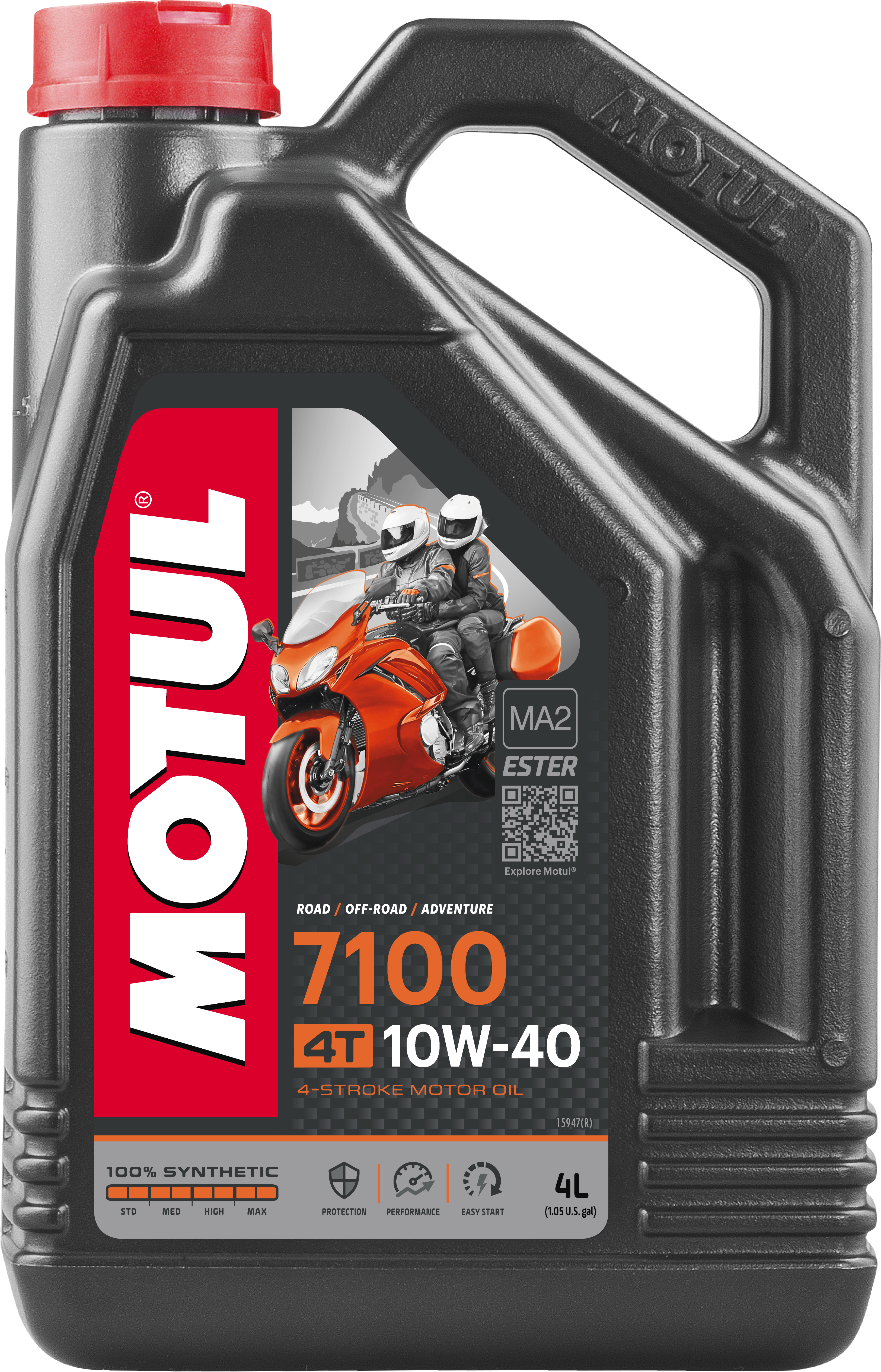 7100 Synthetic Oil 10w40 4 1 1l