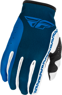 Lite Gloves Blue/White 2x