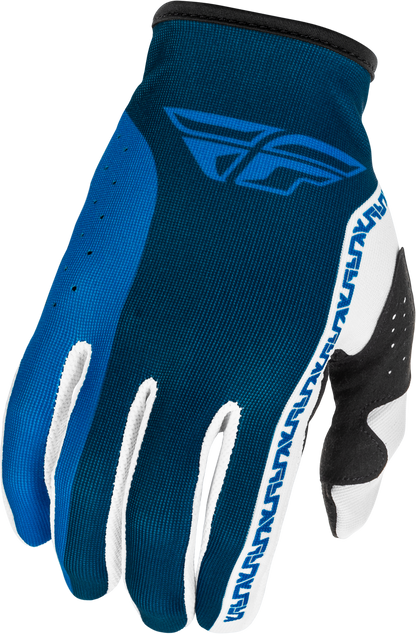Lite Gloves Blue/White Sm