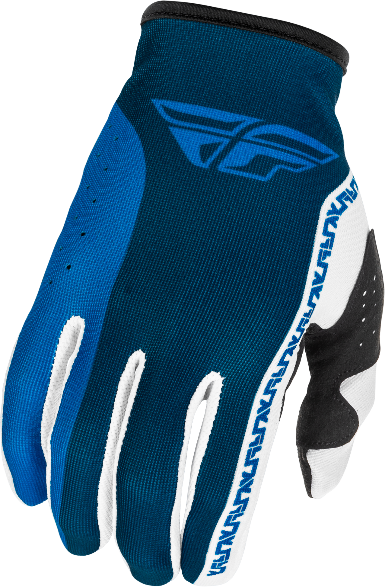 Lite Gloves Blue/White 3x
