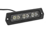 6 Inch Black Series LED Lights | Flush Mount | Pair | 70916BL