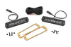6 Inch Black Series LED Lights | Flush Mount | Pair | 70916BL