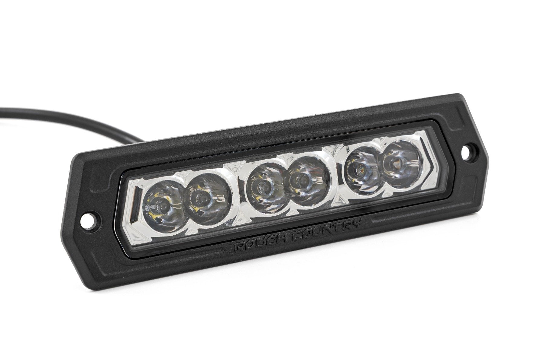 6 Inch Chrome Series LED Lights | Flush Mount | Pair | 70916A