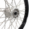 KKE 21" 19" MX Casting Alloy Wheels For HONDA CRF250R CRF450R CR125R CR250R 2002-2013 Silver&Black