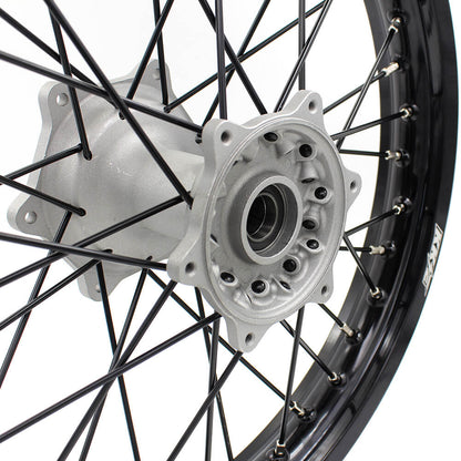 KKE 21 & 19 Casting MX Wheels for YAMAHA YZ250F 2001-2021 YZ450F 2003 Silver