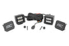 LED Light Kit | Cowl Mount | 2" Black Pair | Jeep Gladiator JT/Wrangler JL (18-25) | 70062