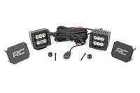 LED Light Kit | Cowl Mount | 2" Black Pair | Jeep Gladiator JT/Wrangler JL (18-25) | 70062
