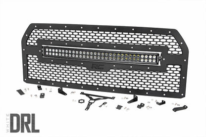 Mesh Grille | 30" Dual Row LED | Black Ser | Ford F-150 2WD/4WD (2015-2017) | 70193DRL