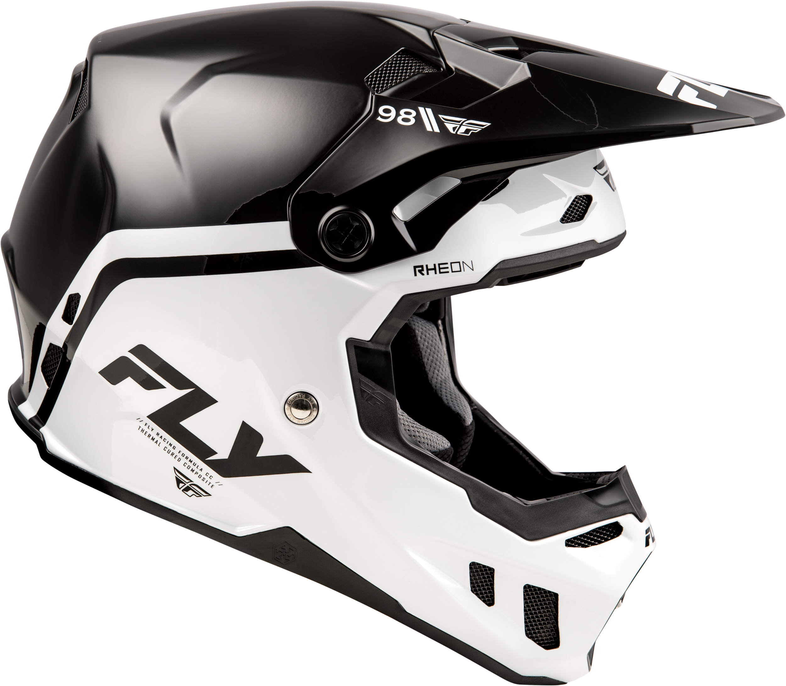 Formula Cc Objective Helmet Black/White 2x