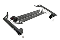 LED Light Kit | Windshield Mount | 50" Black Dual Row | Jeep Wrangler JK (07-18) | 70504BL