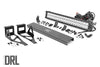LED Light Kit | Bumper | 20" Chrome Dual Row | White DRL | Ford F-250/F-350 Super Duty (05-07) | 70664DRL