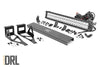 LED Light Kit | Bumper | 20" Chrome Dual Row | Amber DRL | Ford F-250/F-350 Super Duty (05-07) | 70664DRLA