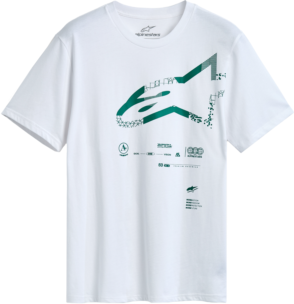 Geografica Ss Csf Tee White 2x