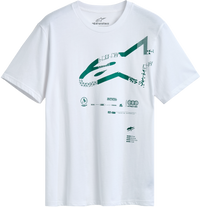 Geografica Ss Csf Tee White 2x
