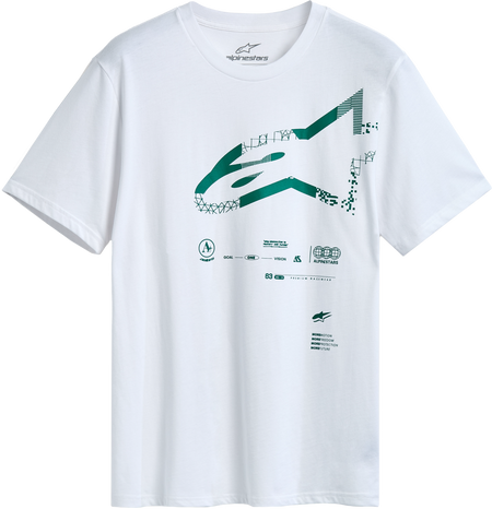 Geografica Ss Csf Tee White 2x