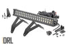 LED Light Kit | Bumper Mount | 20" Black Dual Row| Amber DRL | Ram 1500 (19-24) | 70779DRLA
