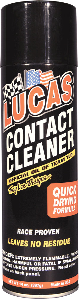 LUCAS Contact Cleaner 14oz - Part Number 10799