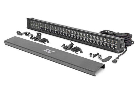 30 Inch Black Series LED Light Bar | Dual Row | Cool White DRL | 70930BD