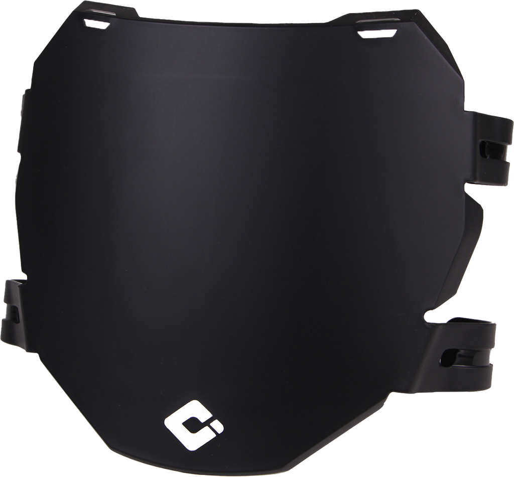 Downhill/E Bike Number Plate Black