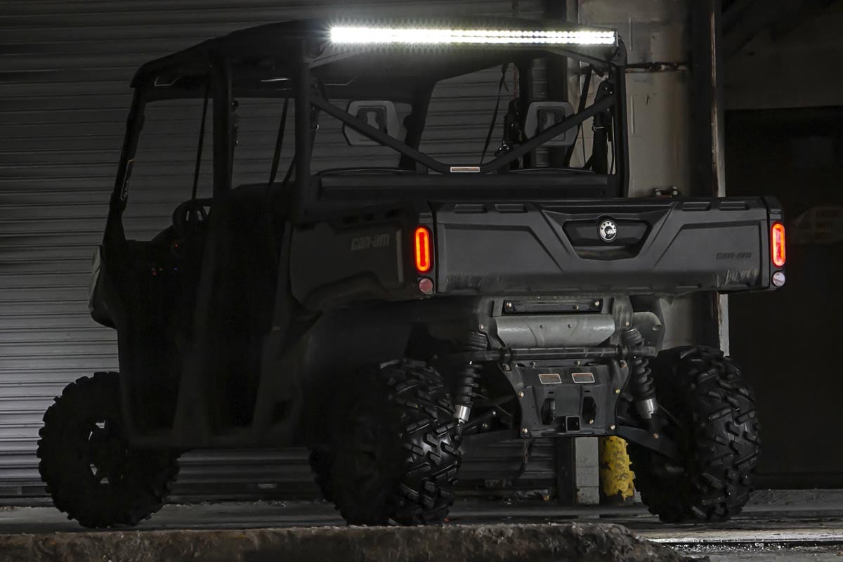 LED Light Kit | Cab Mount | 50" Black Dual Row | Can-Am Defender MAX HD10  | 71019