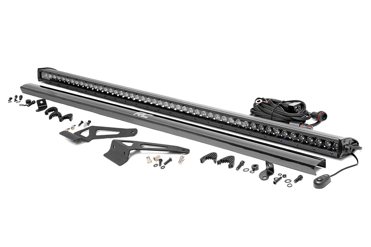 LED Light | Windhshield | 50" Blk Single Row | Can-Am Defender HD 5/HD 8/HD 9/HD 10 | 71026
