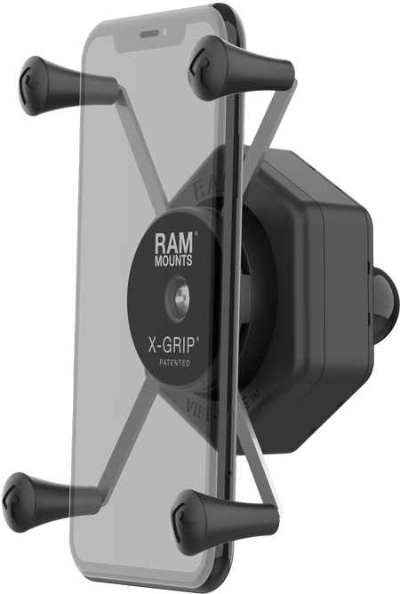 X Grip Vibe Safe Phone Holder Large With Ball Adapter