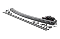 50 Inch Black Series LED Light Bar | Curved | Single Row | 72750BL