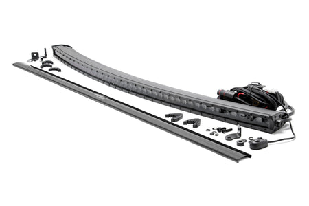 50 Inch Black Series LED Light Bar | Curved | Single Row | 72750BL