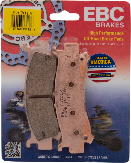 EBC Sintered "R" Brake Pads FA701R