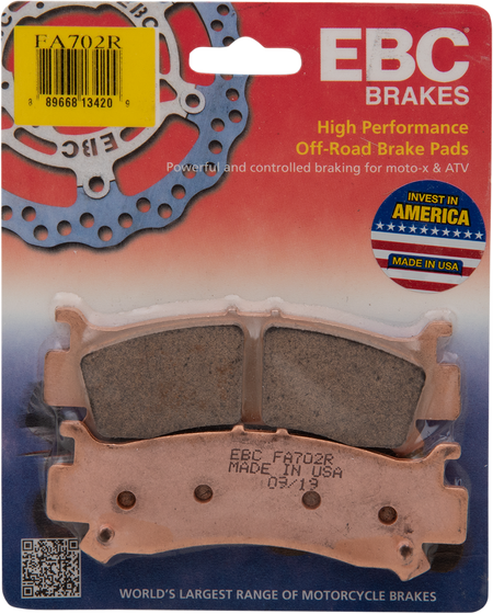 EBC Sintered "R" Brake Pads FA702R