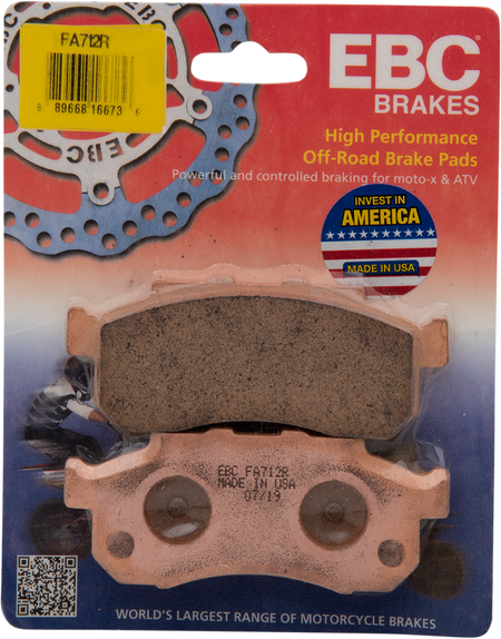 EBC Sintered "R" Brake Pads FA712R
