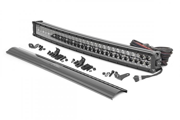 LED Light Kit | Bumper Mount | 30" Black Dual Row | White DRL | Toyota 4Runner (14-20) | 70787
