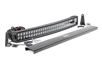 30 Inch Black Series LED Light Bar | Curved | Dual Row | 72930BL