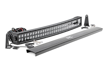 30 Inch Black Series LED Light Bar | Curved | Dual Row | 72930BL