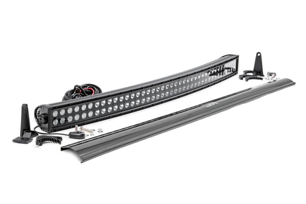 40 Inch Black Series LED Light Bar | Curved | Dual Row | 72940BL
