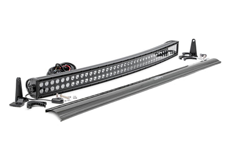 40 Inch Black Series LED Light Bar | Curved | Dual Row | 72940BL