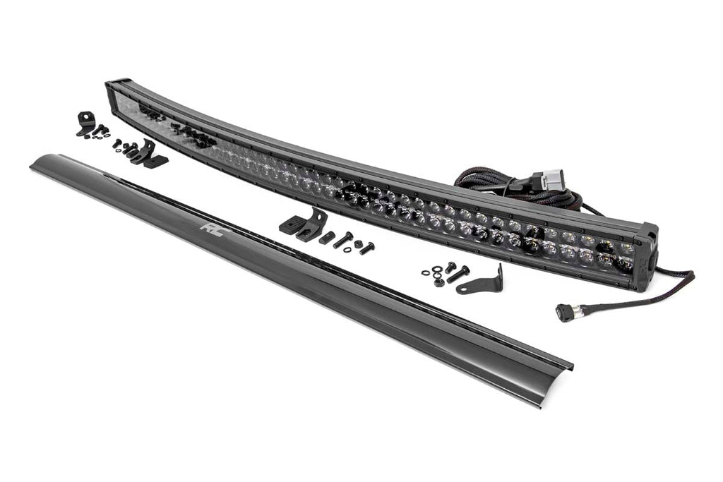 50 Inch Black Series LED Light Bar | Curved | Dual Row | Cool White DRL | 72950BD