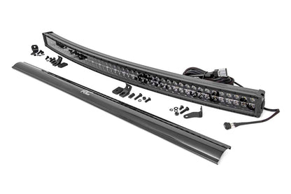 50 Inch Black Series LED Light Bar | Curved | Dual Row | Cool White DRL | 72950BD