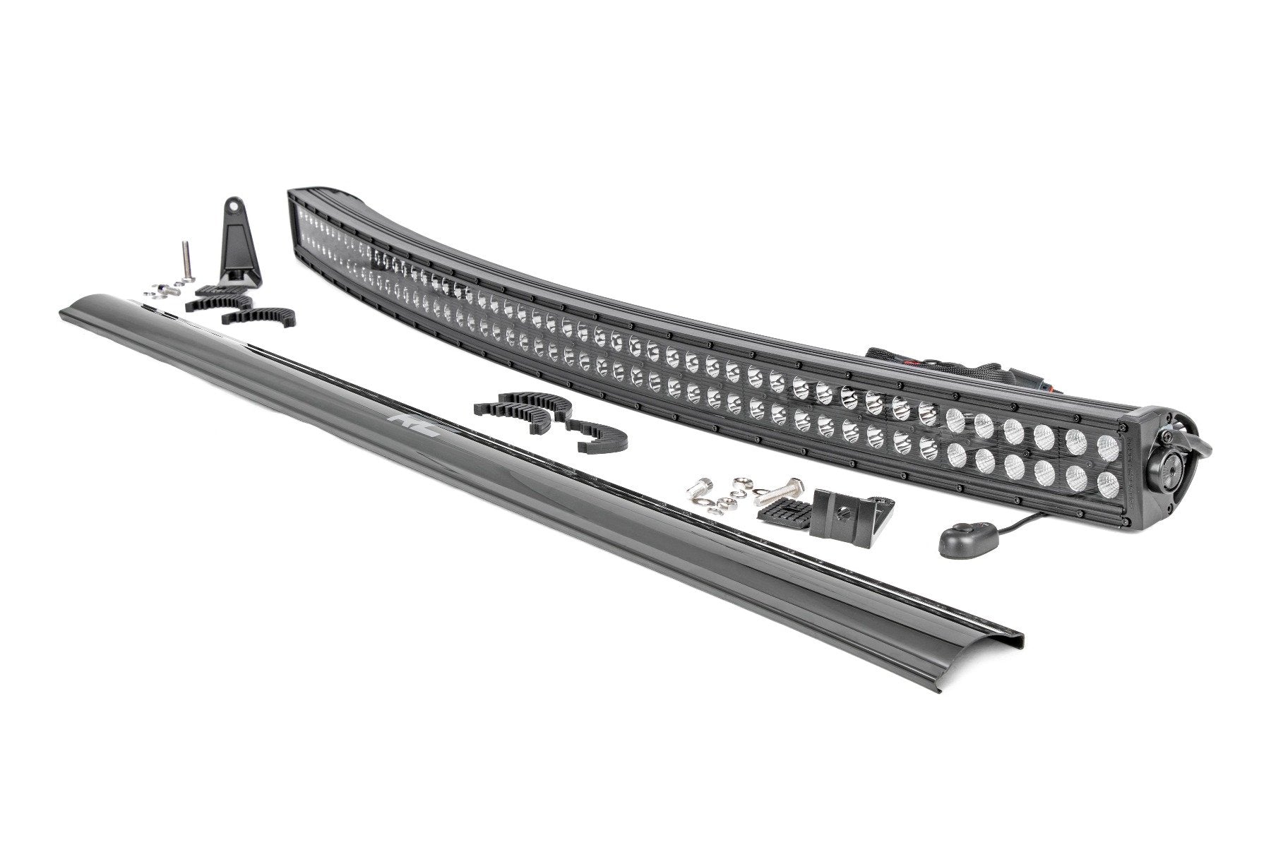 50 Inch Black Series LED Light Bar | Curved | Dual Row | 72950BL