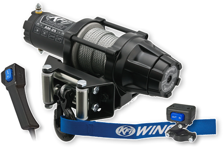 2500lb Steel Cable Assualt Series Winch