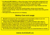 Battery Mbtz26rhd Sealed Factory Activated