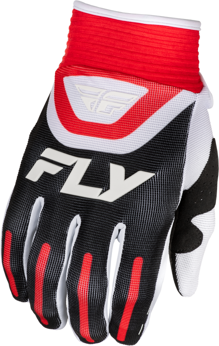 Youth F 16 Gloves Black/Red/White Yxs