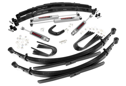 4 Inch Lift Kit | 56 Inch Rear Springs | Chevy/GMC 3/4-Ton Suburban/C25/K25 Truck (73-76) | 19730