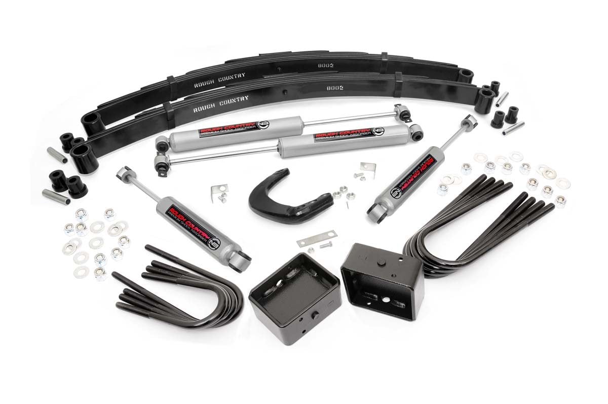4 Inch Lift Kit | Rear Blocks | Chevy/GMC 3/4-Ton Suburban/C20/K20 Truck/C25/K25 Truck (73-76) | 12030