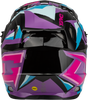 Mx 96 Splinter Helmet Black/Purple/Blue 2x